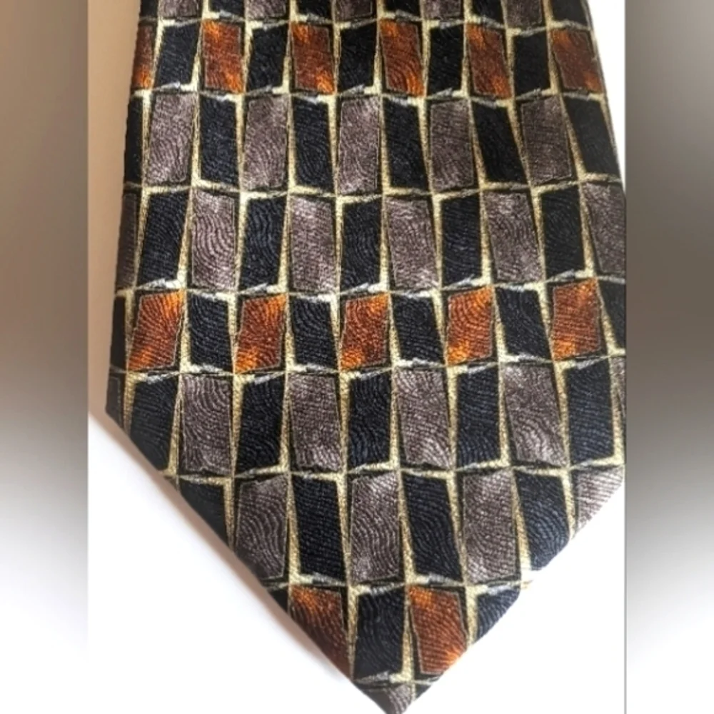 John Hill Executive Collection Men's 100%‎ Silk Necktie